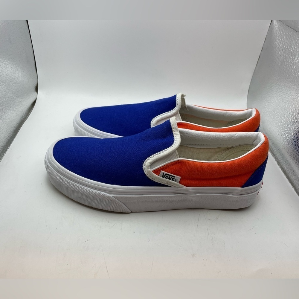 Vans OTW women’s blue orange loafers size 5.5